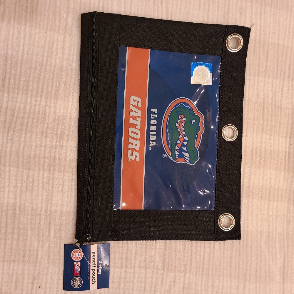Florida Gators 3 Ring Pencil Pouch - Picture 3 of 7